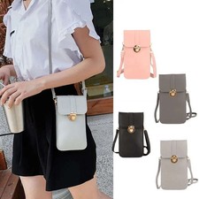 Mini Touch Screen Phone Purse Wallet Crossbody Shoulder Bag Case Pouch Women