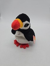 Ty Beanie Babies Puffer The Puffin Bird 1997 Dob Rare New 