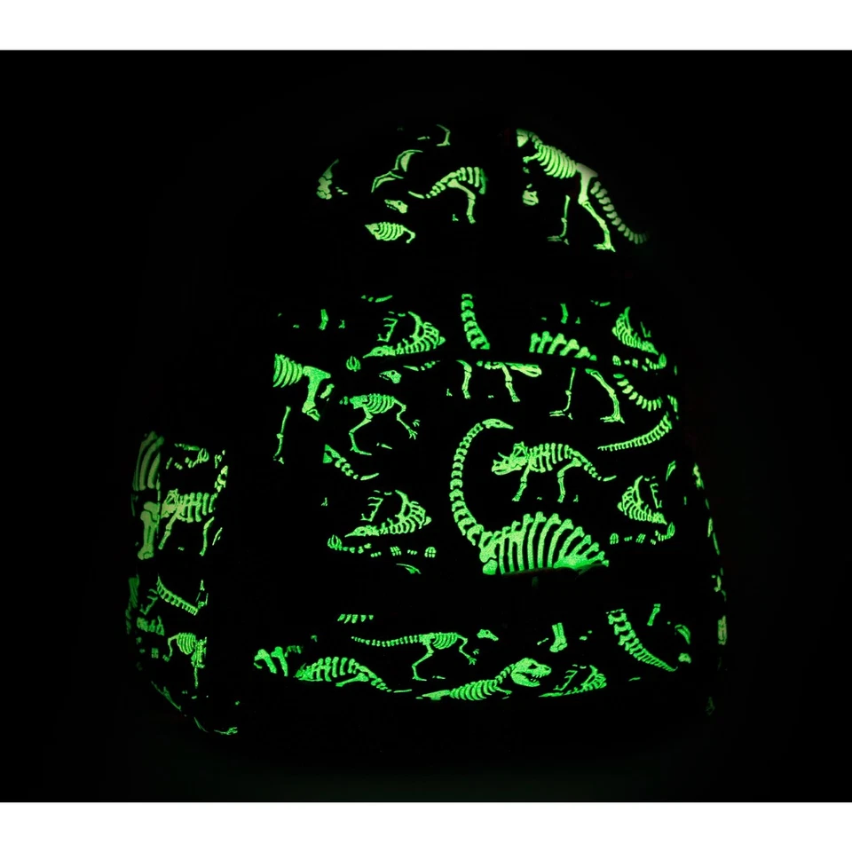 Pottery Barn Kids Dinosaur Bones Backpack Lunchbox Glow in the Dark PBK - Image 3 of 4