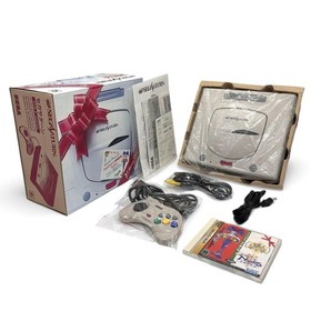 SEGA Saturn Console Christmas Nights Winter Limited HST-3220 Used