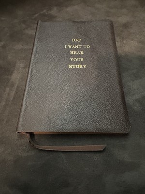 Dad I want to hear your story Genuine Leather Rare