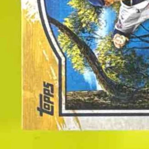 2025 Topps Bob Ross: The Joy of Baseball Mark Vientos Paint Splatter /99 #7 Mets - Image 4 of 4