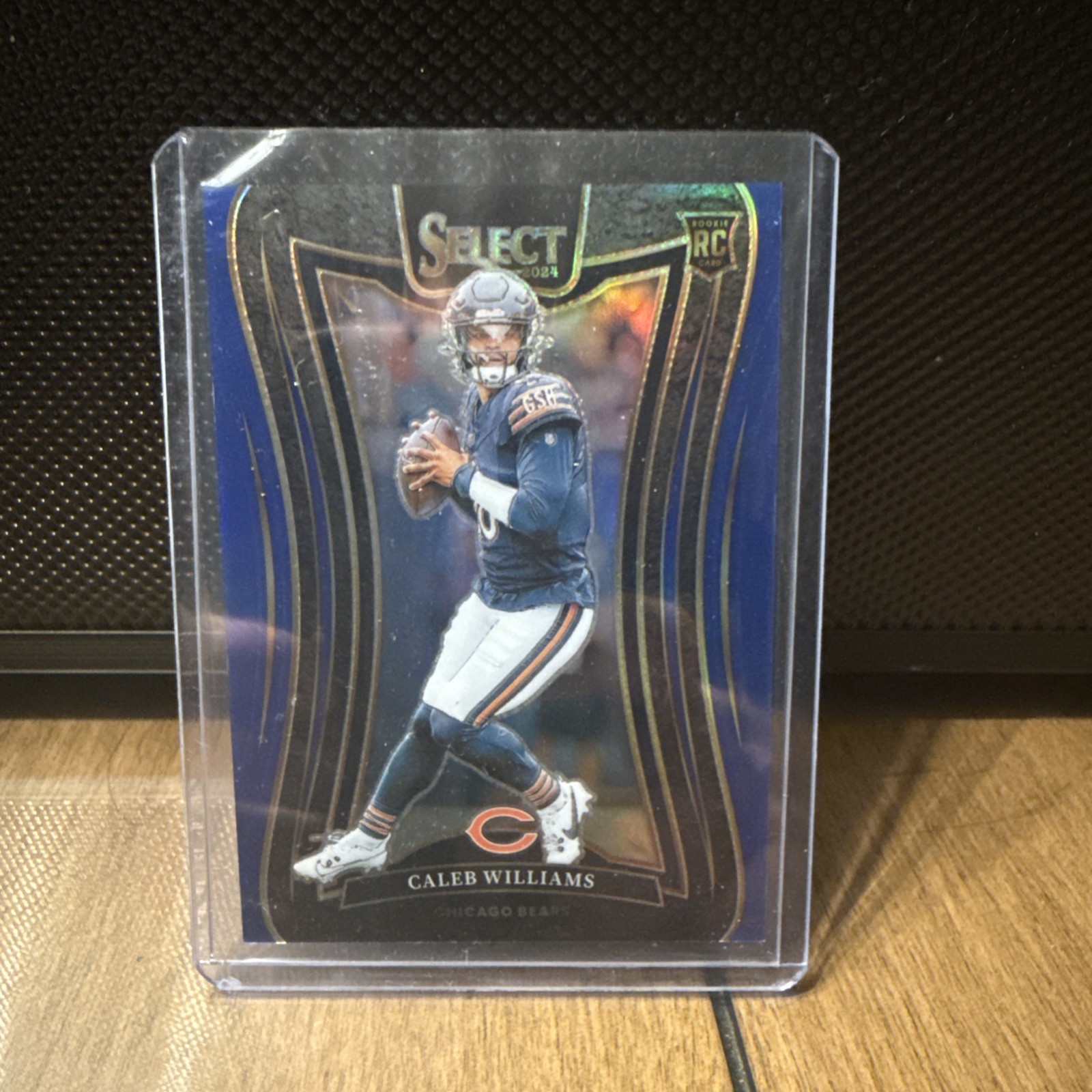 2024 Panini Select Suite Level Blue Prizm 92/99 Caleb Williams #378 Rookie RC