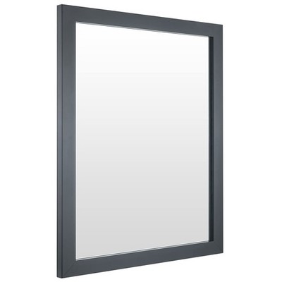 Rectangular Wall Mirror Framed Mirror 16x20 Inch Bathroom Living Room Black