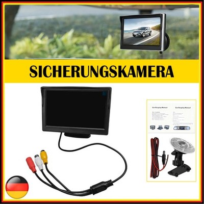 5 Zoll TFT LCD Display Auto Monitor Bildschirm für Rückfahrkamera PKW KFZ LKW