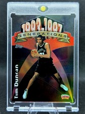 1997-98 Topps Generations Tim Duncan #G28 Rookie RC HOF