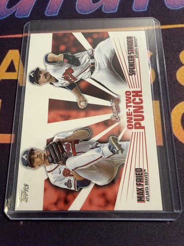 Spencer Strider, Max Fried #12P-25 2023 Topps One Two Punch card