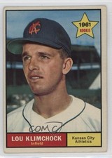 1961 Topps Lou Klimchock #462 0n0