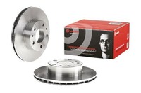 2X Brembo Bremsscheibe Prime Line - UV Coated 09.8931.21 FüR Fiat CitroËN Ducato
