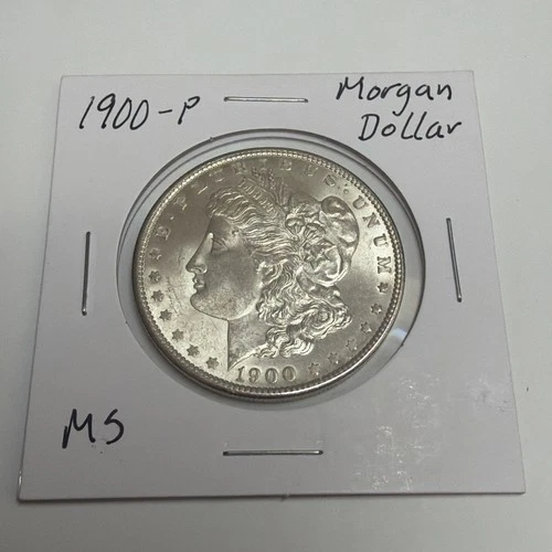 1900-P Morgan Silver  Dollar Gem BU Condition Beautiful Coin