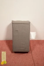 Room Essentials Full Bedskirt Dark Gray*