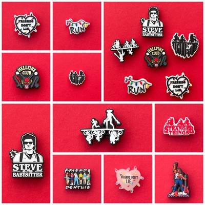 Schuhstecker/Shoe Charms/Set für STRANGER THINGS* Fans/Friends don't lie