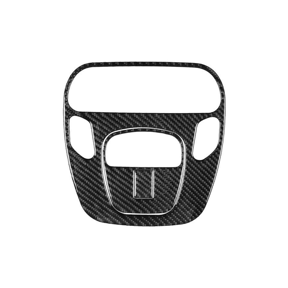 Panel de luz de lectura de techo de fibra de carbono real 3 piezas para Jaguar X-Type 2001-2008 Foto 2 de 4