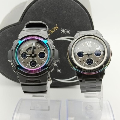 CASIO G-SHOCK Baby-G LOV-17B-1AJR Lover's Collection 2017 Pair Watch Set In Hand