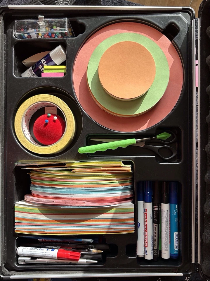 FRANKEN Moderationskoffer PROFI, 2.500 Teile, Aluminium - Bild 2 von 4