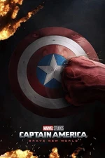 Bottleneck Gallery Captain America Brave New World 24x36 Lenticular 3D 4mm BNG