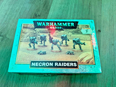 Warhammer 40K Necrons Retro Altes Set Selten Sammler