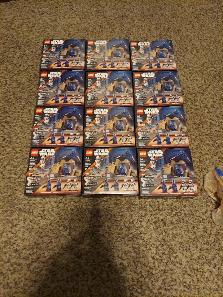 Лот из 12 Lego Star Wars набор #75373 засады на Mandalore Battle Pack (NewInBox) - Изображение 2 из 2