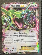 Pokemon TCG Rayquaza EX XY66 XY Holo on eBay