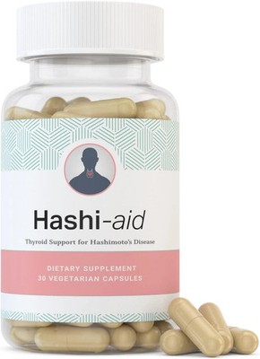 HashiAid - Low Thyroid supplement - Hashimoto's Disease support - Hypothyroid...