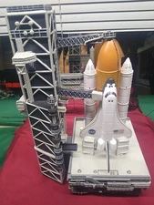 NASA SPACE SHUTTLE Kennedy Center Launch Pad Hawthorne Village Train Display