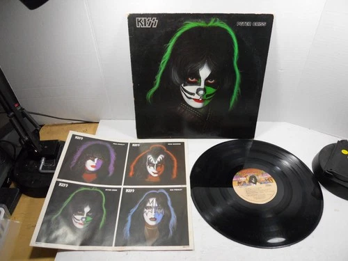 vintage 1978 Kiss Peter Criss 33 RPM vinyl LP 12" record Casablanca NBLP 7122 BS