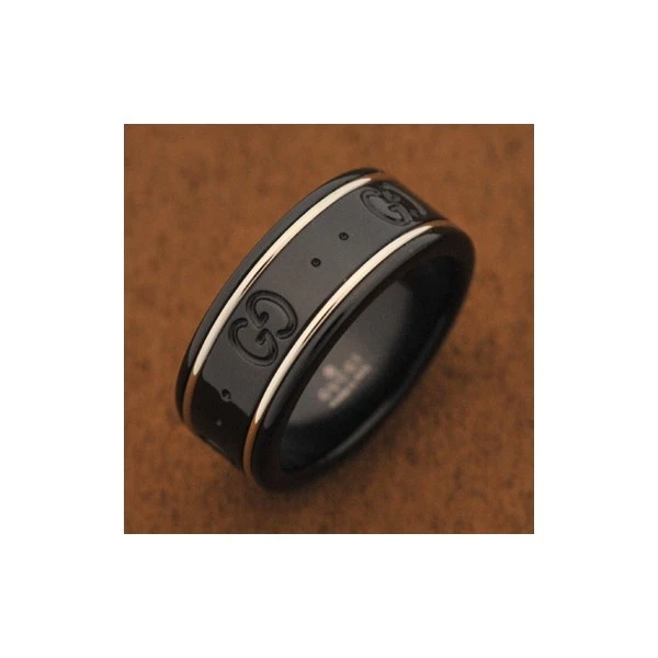 Gucci Bague Unisexe US5.25 Graduation Cadeau Classique G Métal Bijoux