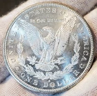 * 1879 S * BU MS++ TONED OBVERSE HIGH GRADE ORIGINAL SKIN RARE MORGAN DOLLAR Q10