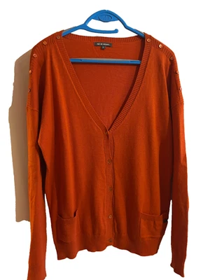 MAT DE MISAINE gilet rouille taille M ou 40 - Photo 1/3