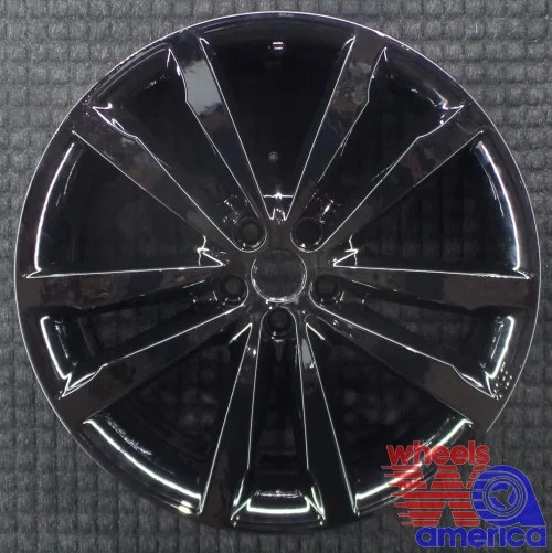 Llanta Jaguar E-Pace 20 2018-2023 J9C6023 J9C2786 OEM negra de fábrica OE 59994 Foto 3 de 4