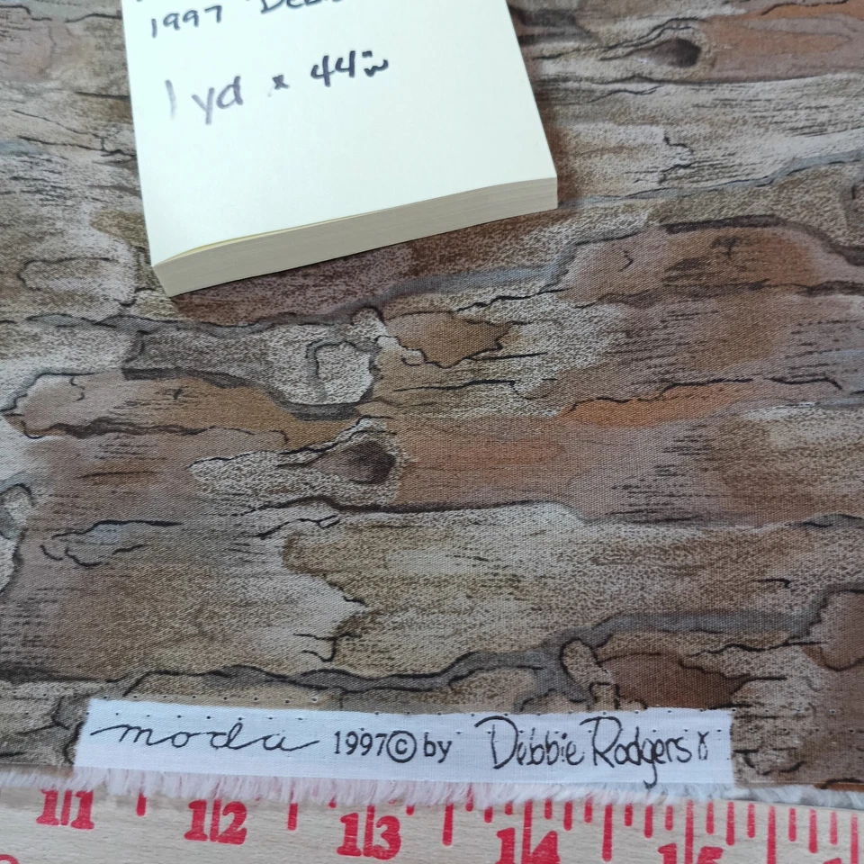 Tela de árbol Robert Kaufman The Last Frontier II #8867 Japón 1 yarda edredón de algodón Foto 4 de 4