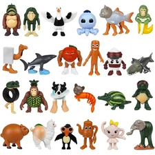 24PCS Brainrot Toys - Action Figures  Party Favors for Kids Birthdays