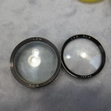 VTG Close Up Lens Set LHM No. 2 for Yashica & Rolleiflex 3.5 TLR Cameras + Case