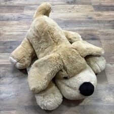 FAO Schwarz Patrick The Pup Dog Plush 20" Large Stuffed Animal NO TUSH TAG 