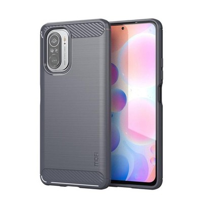 MOFI Cover TPU Kohlefaser Grau für Xiaomi Redmi Note 11T Pro 5G / 11T