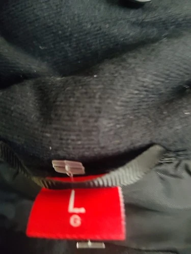 686 Men's Etex snowboard Jacket  size large color black wash out. image 4