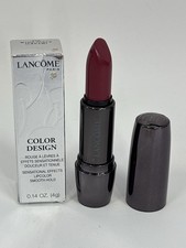Lancome Color Design Lipstick -378 Wine Party...