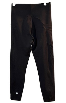 NWT Women s Medium Sweaty Betty Power 7/8 Workout Legging Black High Waist