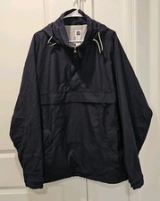 Vintage GAP Hooded Pullover Jacket Navy Blue Anorak Windbreaker Y2K Gorpcore