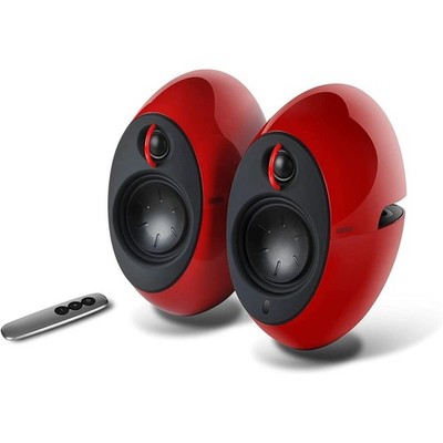 Edifier Luna E25 Design-Lautsprecherset mit Bluetooth 74 Watt Rot
