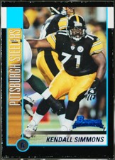 2002 Bowman #227 Kendall Simmons Football EX
