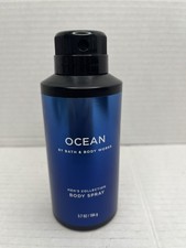 Bath  Body Works Ocean Deodorant All-Over Body Spray Cologne for Men 3.7 oz NEW