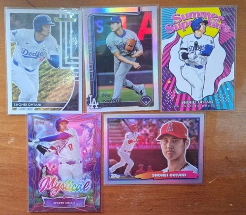 Shohei Ohtani Topps Insert Card Lot From Various Years