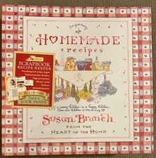 New Susan Branch Homemade Recipes Scrapbook Keeper Binder Stickers Tabs Cards