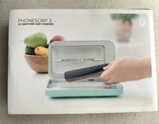 New PhoneSoap 3 UV Cell Phone Sanitizer Dual Universal Cell Phone Charge Green