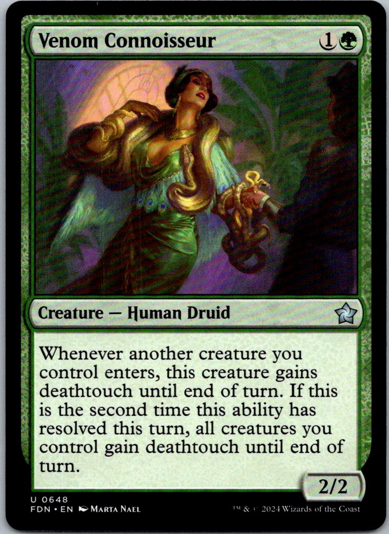 Venom Connoisseur U SNC #161 NM MTG Magic