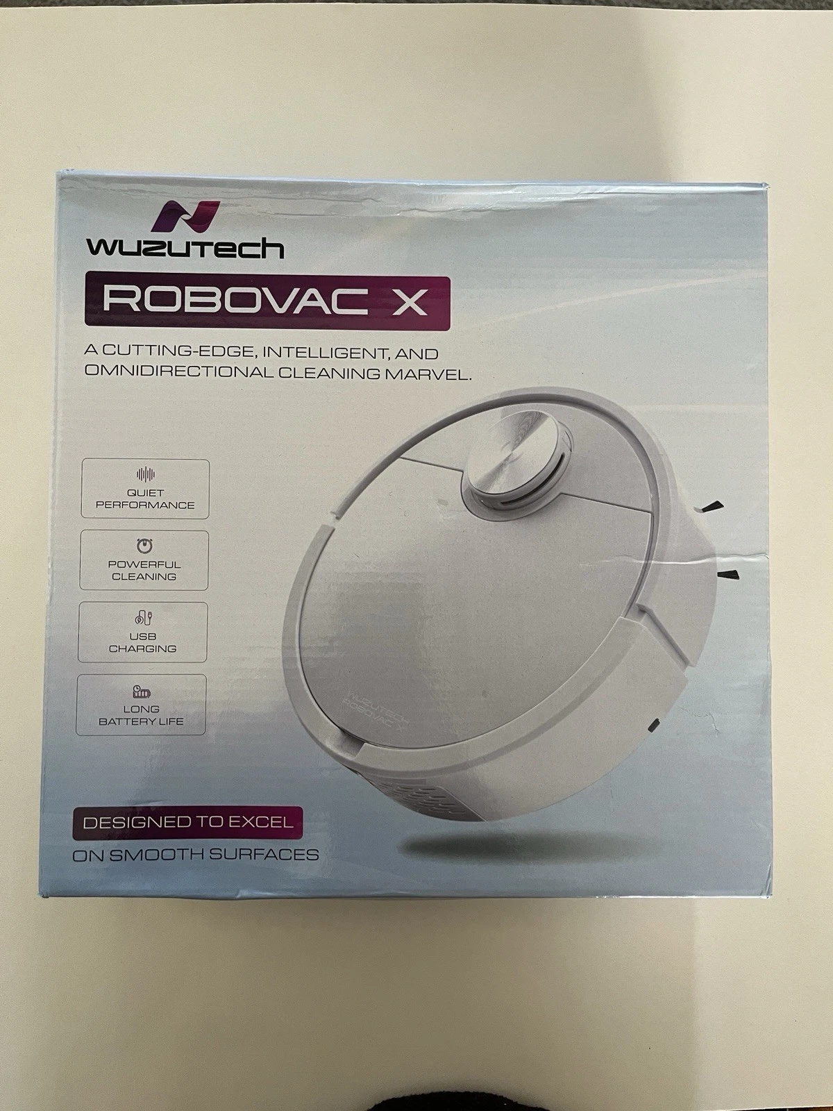 ROBOVAC X by Wuzutech, Home Robo Vacuum Cleaner