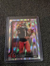2025 Topps Chrome Football Jamarr Chase Ray Wave Bengals