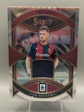Sam Beukema Bologna (ora Napoli) 2024-25 Panini Select Serie A Swatch Prizm