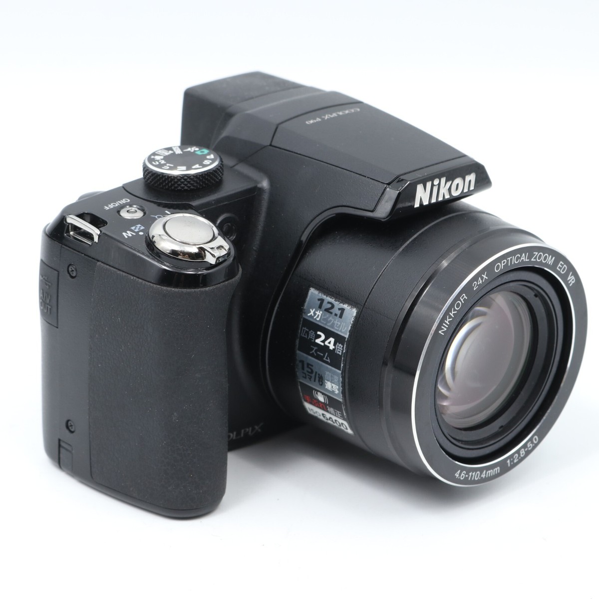 Nikon COOLPIX P90 12.1MP 24x Zoom Digital Camera Black JAPAN Nikon COOLPIX P90 12.1MP 24x Zoom Digital Camera Black JAPAN